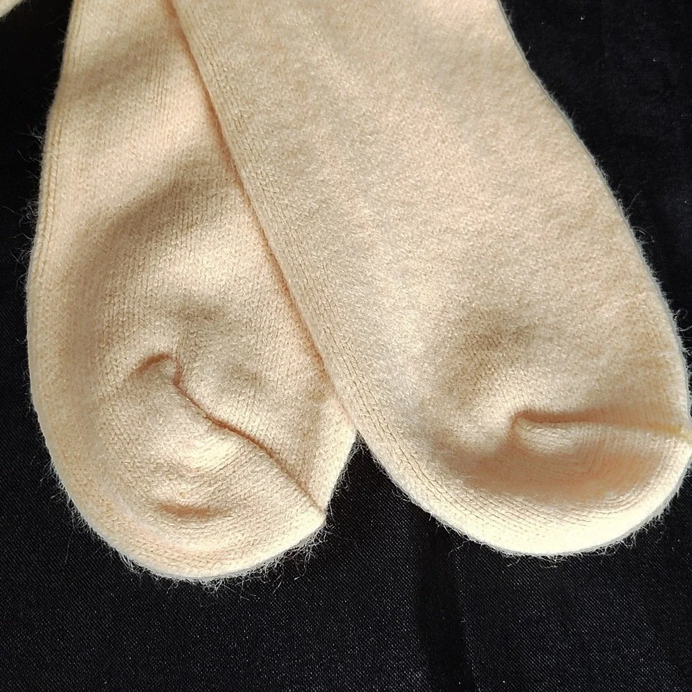 Christian Dior Socks Mens Size 10-13 Yellow Mon Ami Orelle Soft Crew Vintage